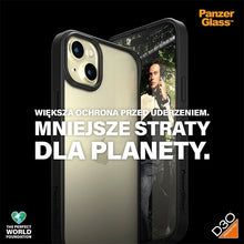 Заредете изображение във визуализатора на галерията – PanzerGlass ClearCase Case for iPhone 15 Plus / 14 Plus with Military Grade Certification - Clear &amp; Black
