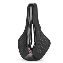 Заредете изображение във визуализатора на галерията – Rockbros 38210005001 foam MTB bicycle saddle - black
