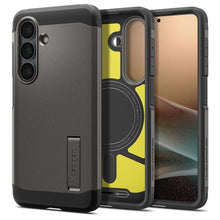 Заредете изображение във визуализатора на галерията – SPIGEN case TOUGH ARMOR compatible with MagSafe for SAMSUNG S26 gunmetal

