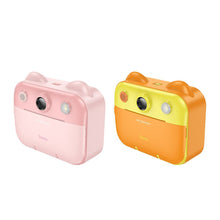 Заредете изображение във визуализатора на галерията – HOCO children camera with printer and selfie function DV204 yellow
