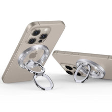 Заредете изображение във визуализатора на галерията – ESR Halolock MagSafe ring stand for the phone - silver and glitter

