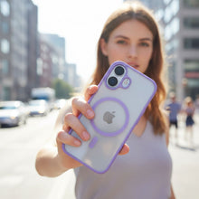 Заредете изображение във визуализатора на галерията – Case for iPhone 17 Flexline Mag Cover compatible with MagSafe purple
