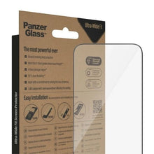 Заредете изображение във визуализатора на галерията – PanzerGlass Ultra-Wide Fit antibacterial tempered glass for iPhone 14 Pro Max
