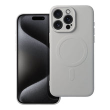 Заредете изображение във визуализатора на галерията – SILICONE MAG COVER case compatible with MagSafe for SAMSUNG S26 Edge grey titatnium
