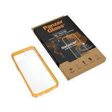 Заредете изображение във визуализатора на галерията – PanzerGlass ClearCase Antibacterial Military Grade Certified Case for iPhone 13 Mini - Transparent Yellow
