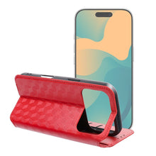 Заредете изображение във визуализатора на галерията – Flip case for iPhone 17 PRO MAX Cubic Book red

