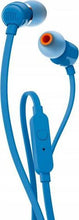 Заредете изображение във визуализатора на галерията – Wired headset JBL T160BL blue
