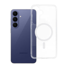 Заредете изображение във визуализатора на галерията – Case for Samsung S26 FE Forcell F-Protect Clear Hybrid Premium compatible with MagSafe transparent
