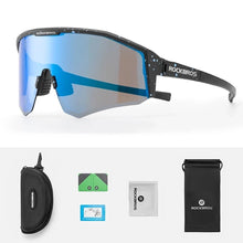 Заредете изображение във визуализатора на галерията – Rockbros SP297 polarizing cycling glasses - black
