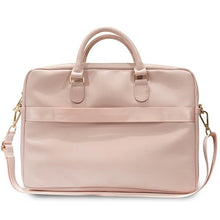 Заредете изображение във визуализатора на галерията – Guess Triangle 4G bag for a 16" laptop - pink
