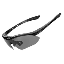 Заредете изображение във визуализатора на галерията – Rockbros 10143 photochromic UV400 cycling glasses - black
