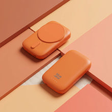 Заредете изображение във визуализатора на галерията – Powerbank compatible with MagSafe Blue Star Slim DG-P8 15W 5000 mAh orange
