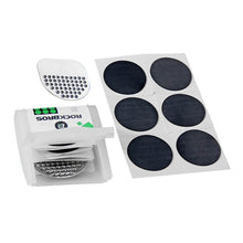 Заредете изображение във визуализатора на галерията – Rockbros GJ2001 repair kit for bicycle inner tubes - translucent
