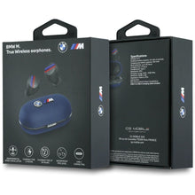 Заредете изображение във визуализатора на галерията – Wireless earphones ENC BMW TWS Metal Logo BMW001143 blue
