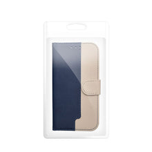 Заредете изображение във визуализатора на галерията – Flip case for Samsung S26 FE Split Book navy and cream
