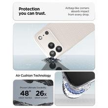 Заредете изображение във визуализатора на галерията – SPIGEN case LIQUID AIR for IPHONE 17 Pro Max/ 18 Pro Max natural titanium
