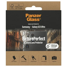 Заредете изображение във визуализатора на галерията – PanzerGlass Picture Perfect camera protection for Samsung Galaxy S23 Ultra
