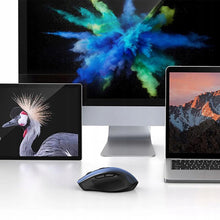 Заредете изображение във визуализатора на галерията – Ugreen MU006 optical wireless USB mouse 2.4GHz 4000 DPI - blue
