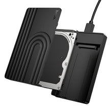 Заредете изображение във визуализатора на галерията – Hard drive enclosure HDD 2,5" SATA USB 3.0 to Micro B Hoco HB55 black
