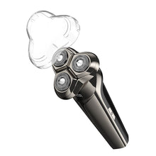 Заредете изображение във визуализатора на галерията – Razor Hoco with triple blades HP39 metal gray

