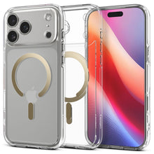 Заредете изображение във визуализатора на галерията – SPIGEN case ULTRA HYBRID MAG compatible with MagSafe for IPHONE 17 Pro Max clear gold

