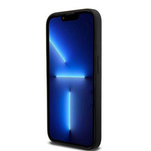Заредете изображение във визуализатора на галерията – DKNY case for IPHONE 15 Plus compatible with MagSafe DKHMP15MSNYACH (DKNY HC MagSafe Silicone W/White Arch Logo) black
