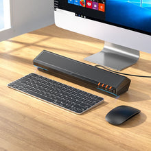 Заредете изображение във визуализатора на галерията – Speaker bluetooth 2 x 3W Hoco 2in1 BS66 black
