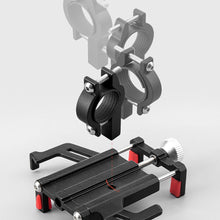 Заредете изображение във визуализатора на галерията – Rockbros 699-BK Aluminum Alloy Bicycle Phone Holder - Black
