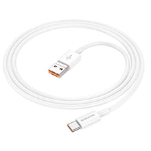 Заредете изображение във визуализатора на галерията – Borofone Cable BX102 Winner - USB + Type C to Type C - PD 60W 1 metre white
