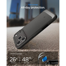 Заредете изображение във визуализатора на галерията – SPIGEN case RUGGED ARMOR compatible with MagSafe for IPHONE 18 Pro Max / 17 Pro Max grey

