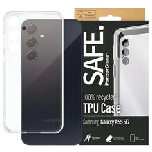 Заредете изображение във визуализатора на галерията – SAFE by PanzerGlass case for Samsung Galaxy A55 5G - transparent
