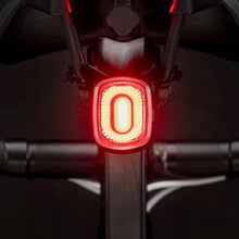 Заредете изображение във визуализатора на галерията – Rockbros Q2S LED rear bicycle light with intelligent stop system + USB-C - USB-A cable - black
