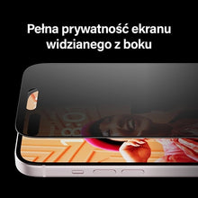 Заредете изображение във визуализатора на галерията – PanzerGlass Ultra-Wide Fit Privacy Tempered Glass with Positioner for iPhone 15
