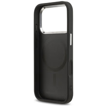 Заредете изображение във визуализатора на галерията – KARL LAGERFELD case for IPHONE 17 Pro Max compatible with MagSafe KLHMP17XPSMLRKCK (PU K&amp;C Pins) black
