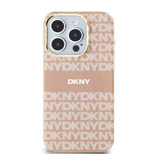 Заредете изображение във визуализатора на галерията – Original Case DKNY hardcase IML Mono &amp; Stripe MagSafe DKHMP13LHRHSEP for Iphone 13 Pro/13 pink
