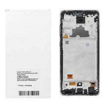 Заредете изображение във визуализатора на галерията – REWA lcd display for SAMSUNG A72 4G OLED black with frame

