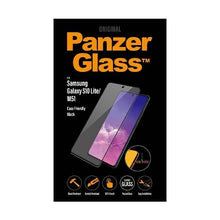 Заредете изображение във визуализатора на галерията – PanzerGlass E2E Super+ tempered glass for Samsung Galaxy S10 Lite / M51 - with black frame
