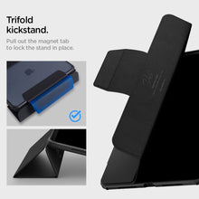 Заредете изображение във визуализатора на галерията – Spigen Ultra Hybrid Pro case for iPad Pro 11" 2024 - black
