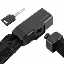 Заредете изображение във визуализатора на галерията – Rockbros 32430708001 bicycle lock with key 0.97 m - black
