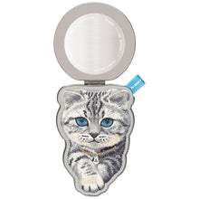 Заредете изображение във визуализатора на галерията – NIMMY magnetic hanger DENIM FASHION BRITISH SHORTHAIR CAT grey
