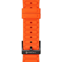 Заредете изображение във визуализатора на галерията – FORCELL F-DESIGN FA06 silicone strap for APPLE Watch 38 / 40 / 41 mm orange
