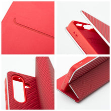 Заредете изображение във визуализатора на галерията – Flip case for Xiaomi Redmi NOTE 17 PRO MAX 5G Luna Book Carbon red
