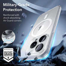 Заредете изображение във визуализатора на галерията – ESR Classic Pro Set Halolock MagSafe case + glass for display and camera for iPhone 15 Pro Max - transparent
