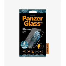 Заредете изображение във визуализатора на галерията – PanzerGlass E2E Super+ tempered glass for iPhone X / XS /11 Pro - with black frame
