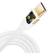 Заредете изображение във визуализатора на галерията – 3mk Hyper Silicone Cable USB-C / USB-C 100W 2m - white
