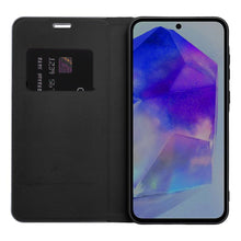 Заредете изображение във визуализатора на галерията – Flip case for Xiaomi Redmi 17 4G / 17 5G EU Luna Book Carbon black
