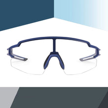 Заредете изображение във визуализатора на галерията – Rockbros 10174 photochromic UV400 cycling glasses - blue
