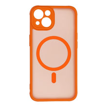 Заредете изображение във визуализатора на галерията – FULL MATTE MAG COVER case compatible with MagSafe for IPHONE 13 hermes orange
