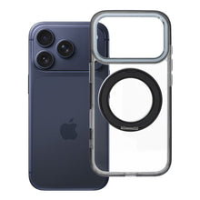Заредете изображение във визуализатора на галерията – Case for iPhone 18 Pro / 17 Pro Frame Circle Stand compatible with MagSafe black
