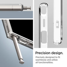 Заредете изображение във визуализатора на галерията – Spigen Ultra Hybrid case for Samsung Galaxy S24 Ultra - natural titanium (Zero One pattern)
